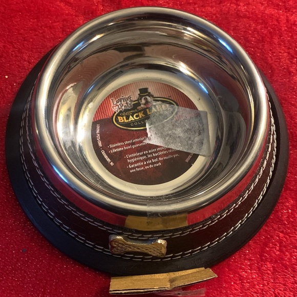 Loving Pet Black Label Dog Bowl Set - Picture 3 of 8